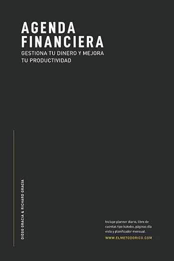 Agenda Financiera – Método Rico para gestionar tu dinero