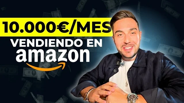 Mentor del curso AMZN Elite explicando cómo generar 10.000 euros al mes vendiendo en Amazon FBA
